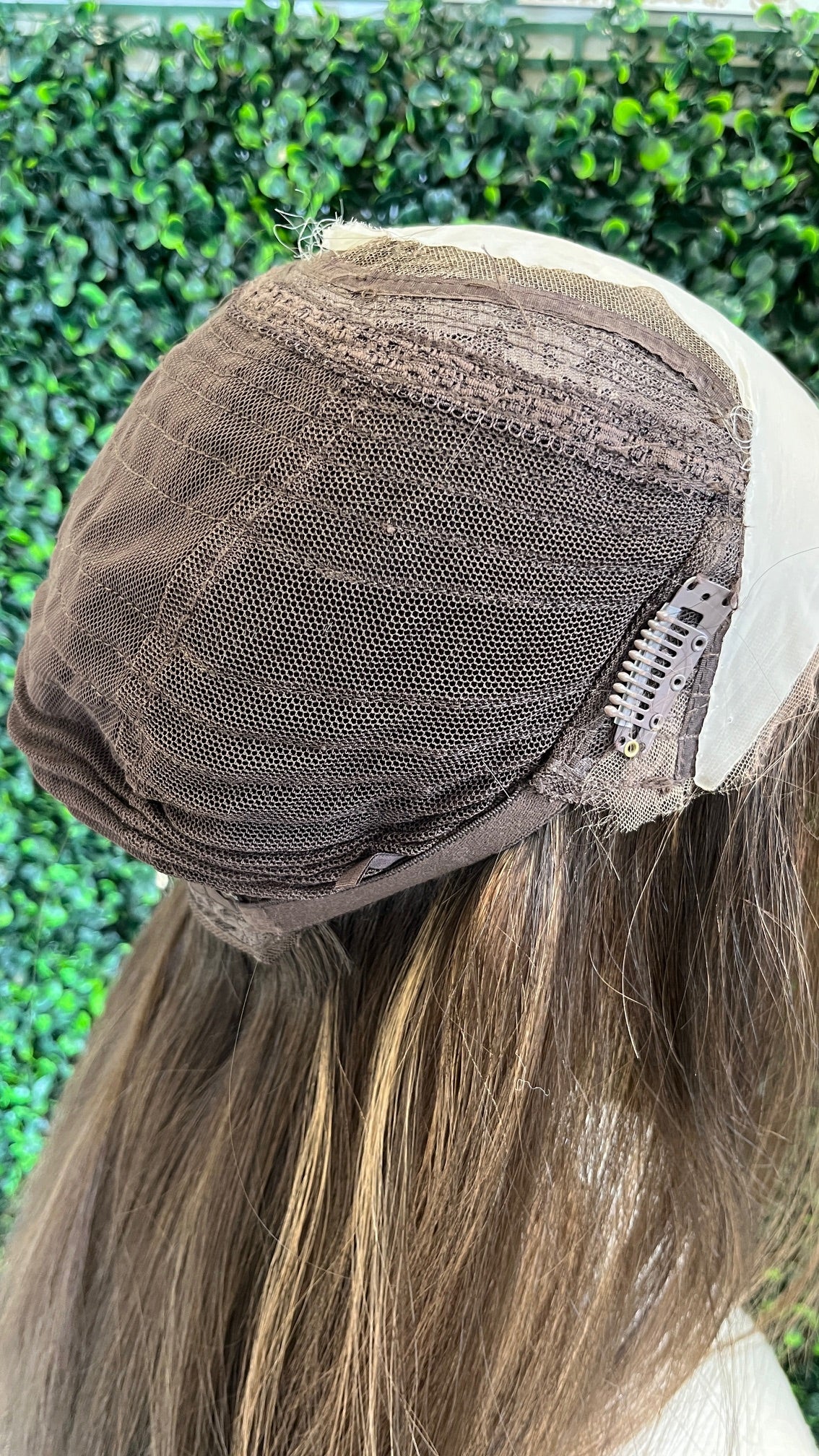 Lined Lace Top Wig