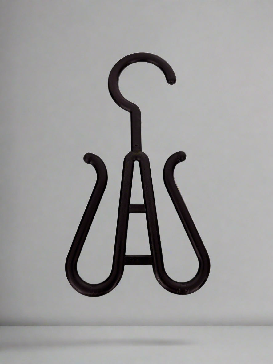 Faux Leather | White Halo & Wig Travel Bag with Dual-Use Hanger