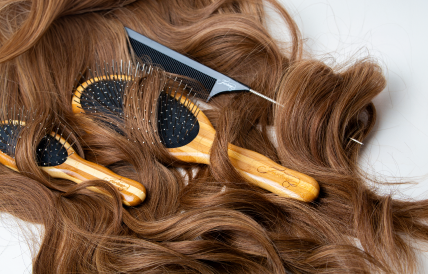 Easy Glide Bamboo Detangle Brush | Standard Size