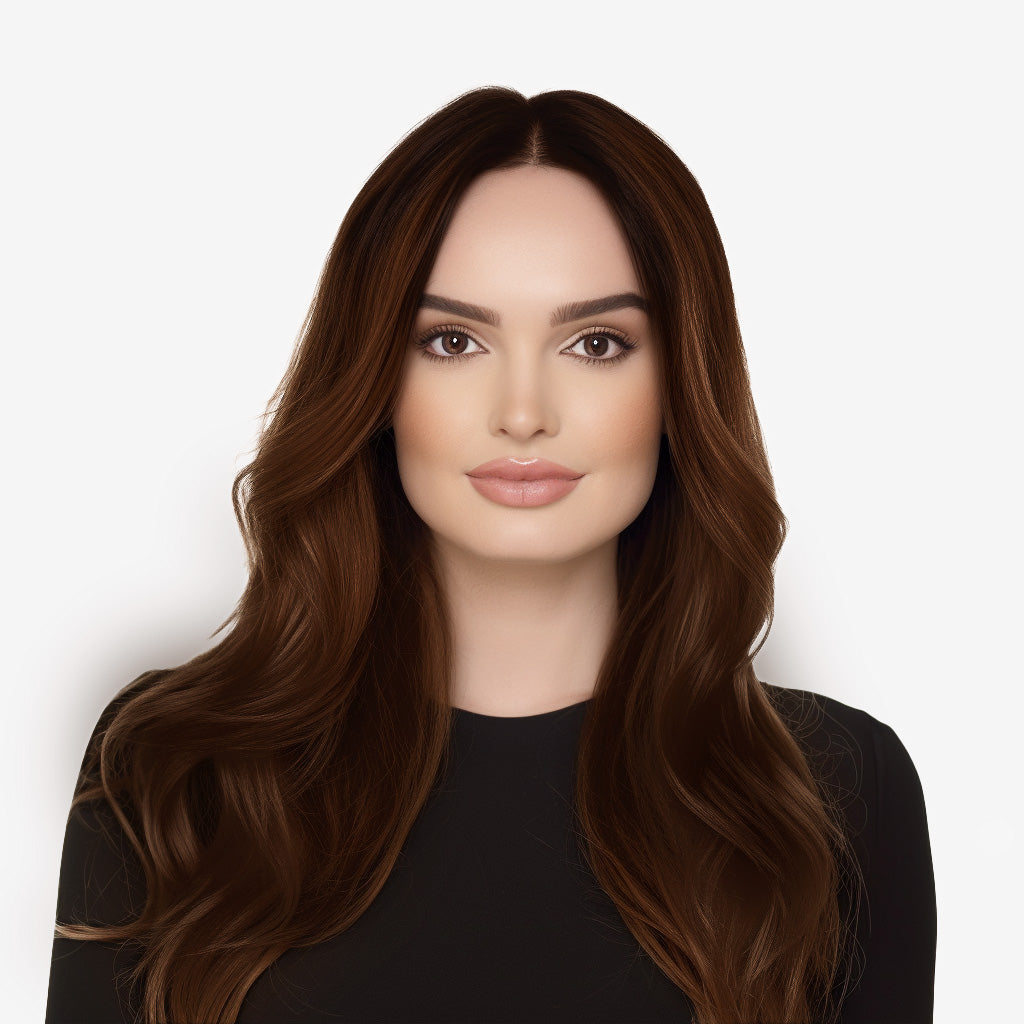Lace Top Wig - #6-8 - Medium Brown