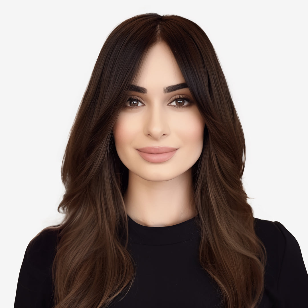 Lace Top Wig - #4 - Dark-Medium Brown