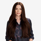 #6-8 MEDIUM BROWN SILK FRENCH TOP WIGS