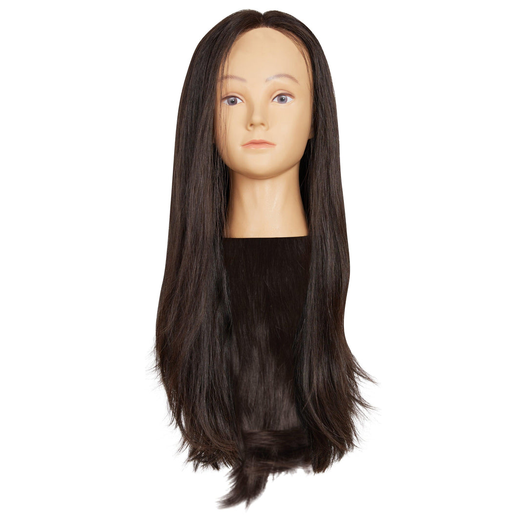 #1B DARKEST BROWN LACE TOP WIGS - Fortune Wigs