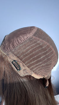 Opposite inside side of the Shevy wig cap.