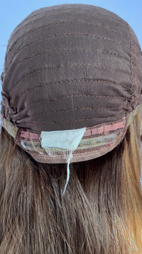 Pre-owned Irene wig, inside back with the size tag.