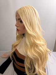 Mazali Lace Top Wig | 18″ #613 — side view, item 68