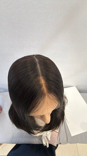 Mazali Lace Front Wig, 18 inches, #1B — product view 3