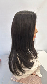Mazali Lace Top Wig, 14 inches, #1B — product view 2