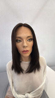 Mazali Lace Top Wig, 12 inches, #1B — product view 1