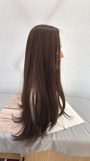 Mazali Silk French Top Wig, 20 inches, #2/8/6 — product view 2