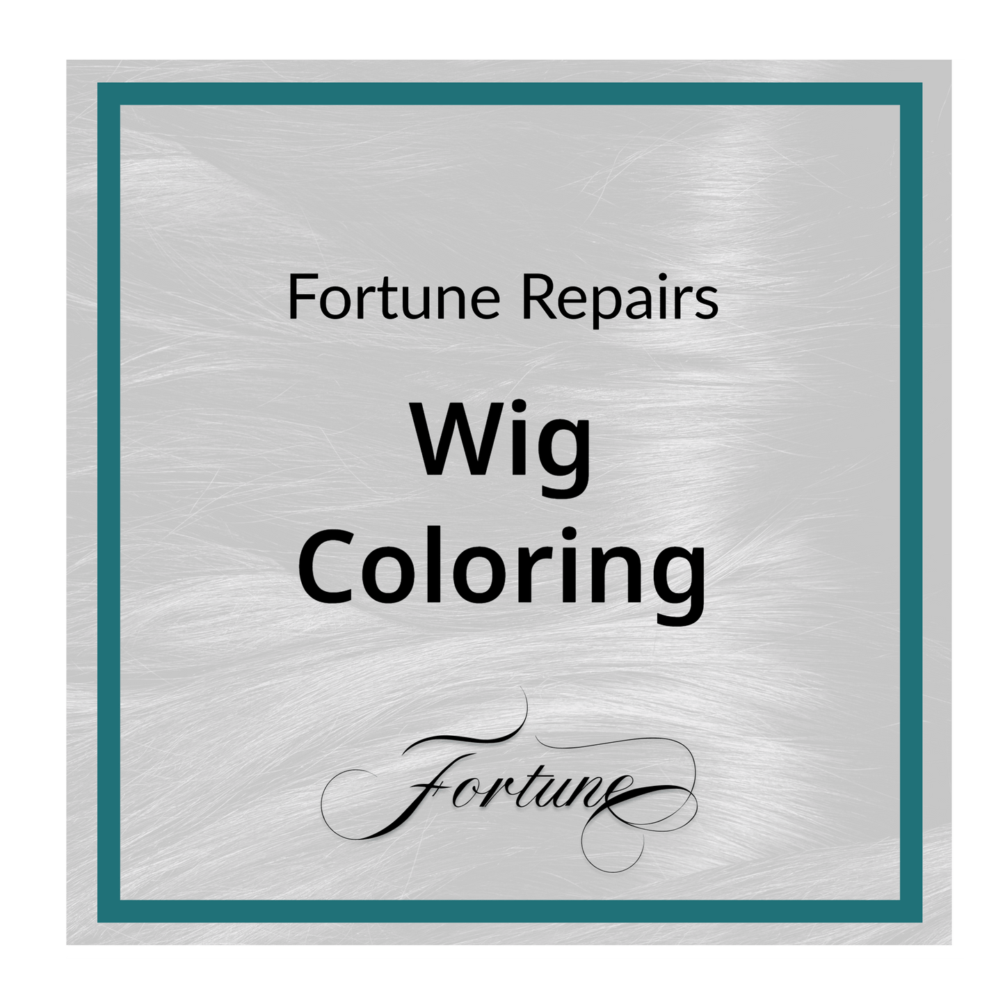 Wig Coloring - Fortune Wigs